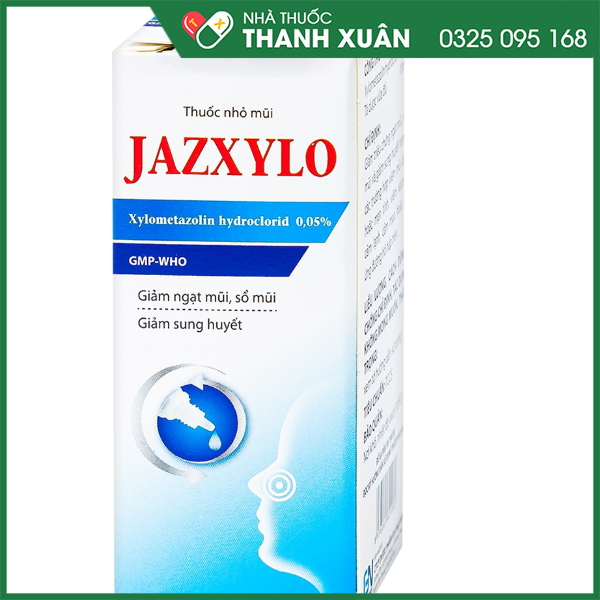 Thuốc Jazxylo Adult điều trị sung huyết mũi, nghẹt mũi